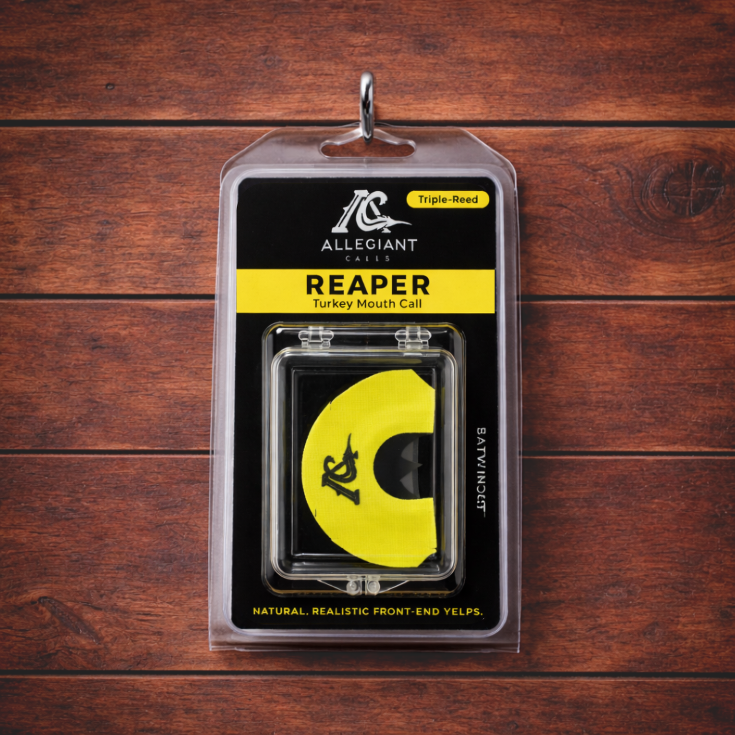 The Reaper – 3-Reed Batwing Cut Mouth Call