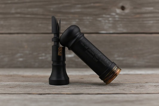 Coosa Cut Step-bore Cutdown Matte Black/Custom Brass band