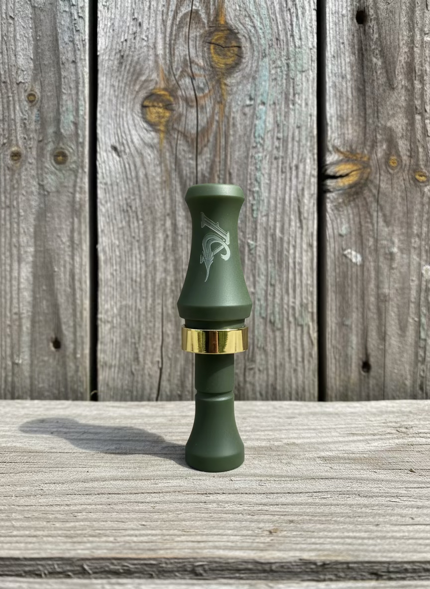 7030 Hybrid Blasted Matte OD Green/Brass Band