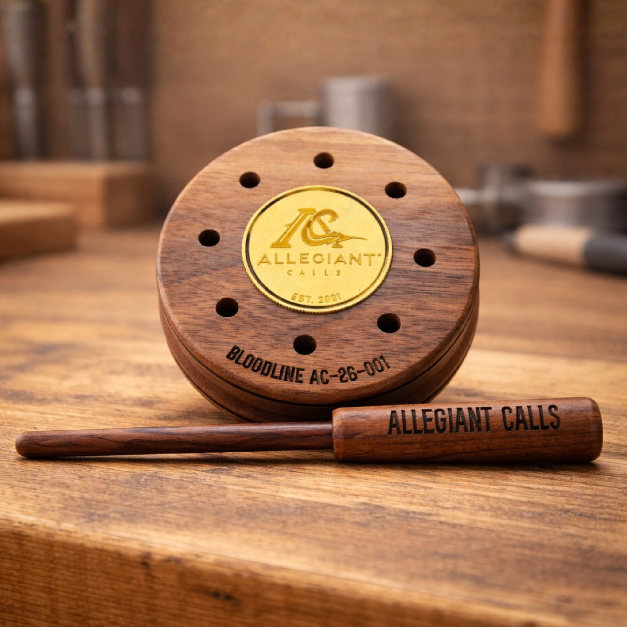 Bloodline Slate Pot Call | Premium Turkey Call by Allegiant Calls