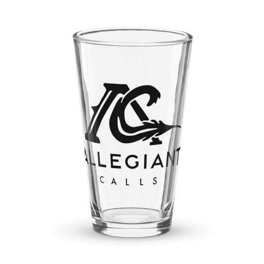 Shaker pint glass