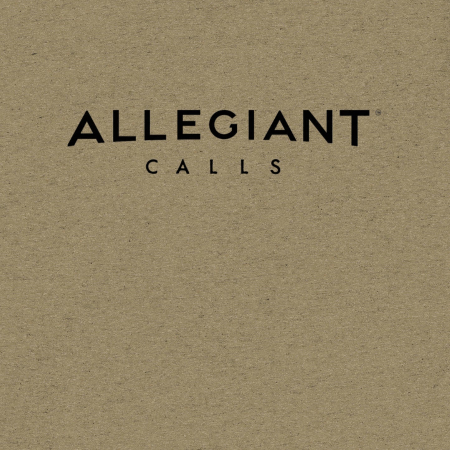 Allegiant Calls Short sleeve t-shirt